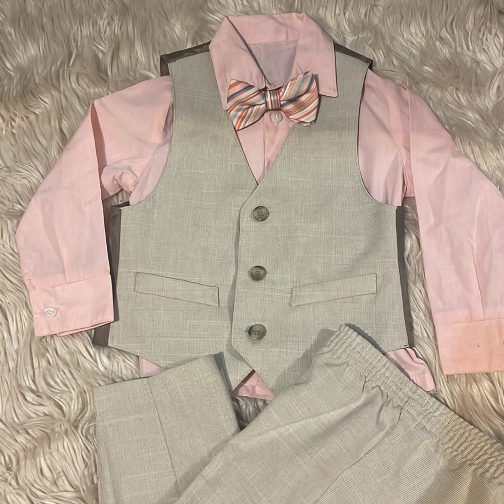 Boys 4 Piece Suit